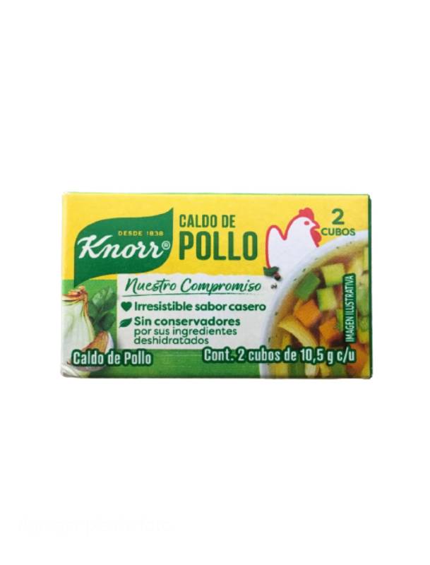 Caldo de Pollo Knorr en Cubos