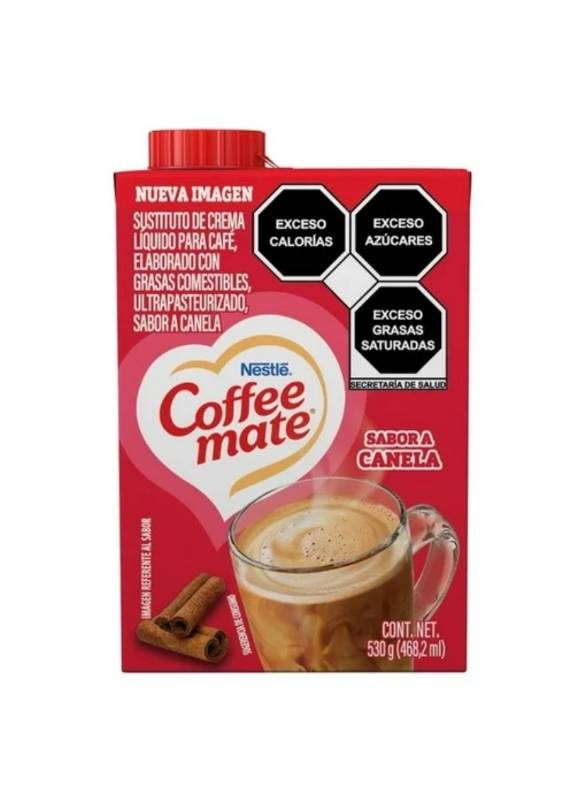 Coffee Mate Sabor Canela Liquido
