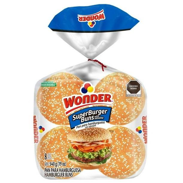 Pan para Hamburguesa Wonder