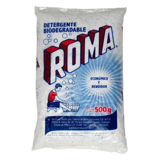 Detergente Biodegradable en Polvo  Roma