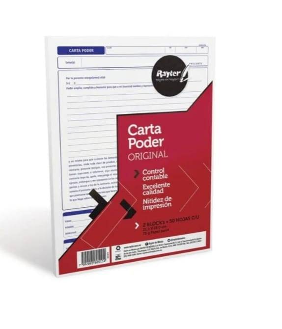 Cartas Poder Individuales