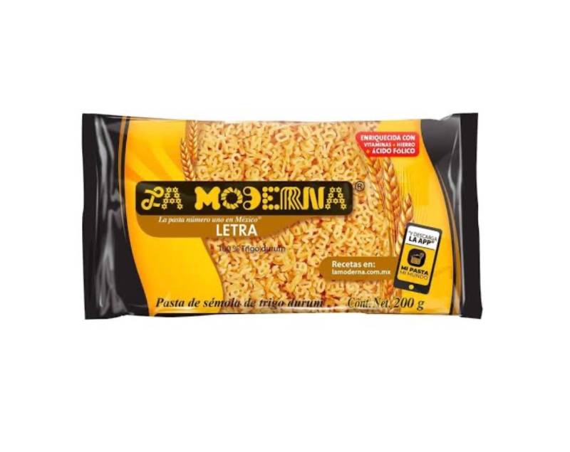 Pasta de Sémola de Trigo Durum Letra