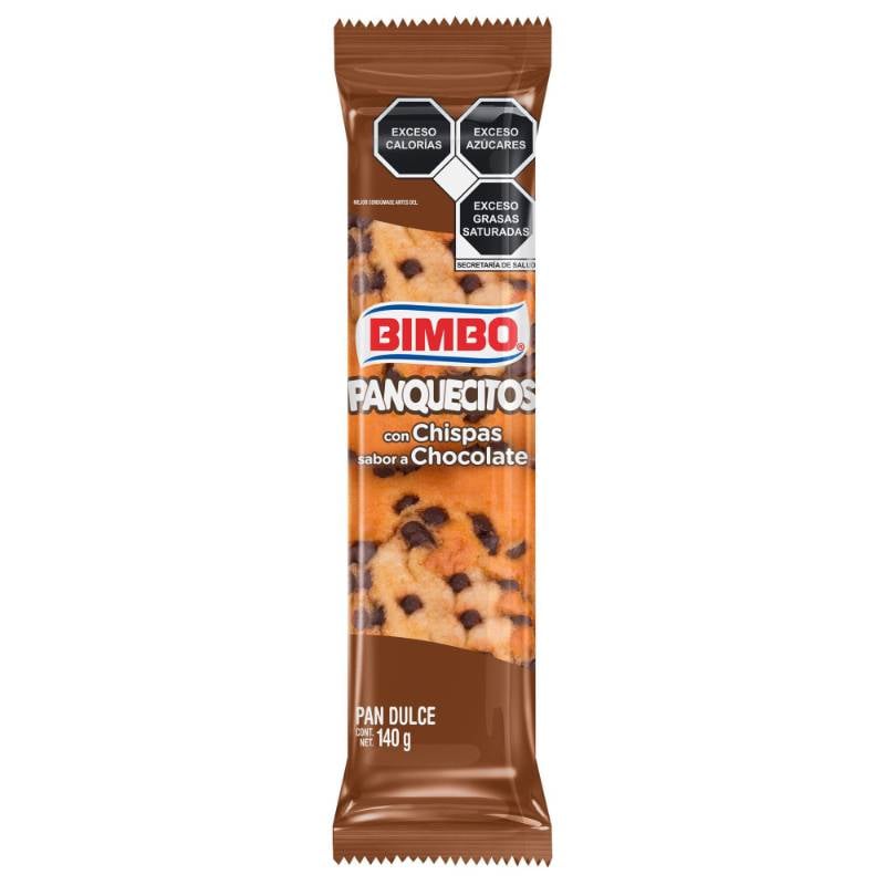Panquecitos con Chispas Sabor Chocolate