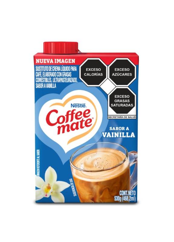Coffee Mate Sabor Vainilla Liquido