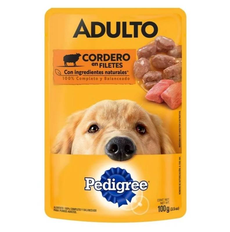 Pedigree Adulto Cordero en filetes