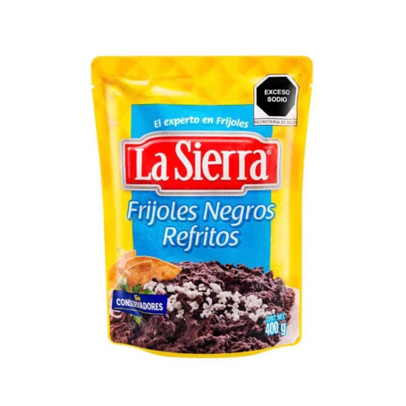 Frijoles La Sierra Negros Refritos