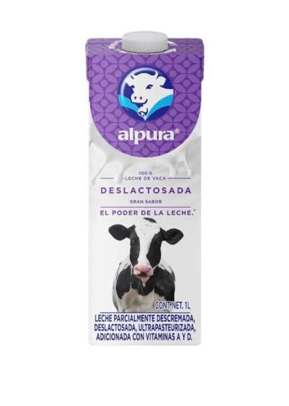 Leche de Vaca Deslactosada Alpura