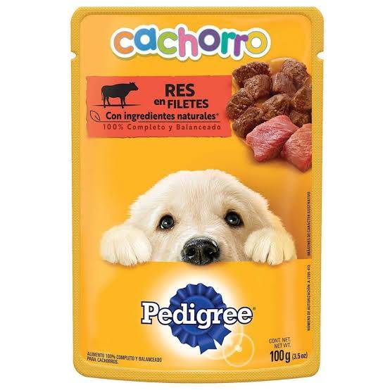 Pedigree Cachorro Res en filetes