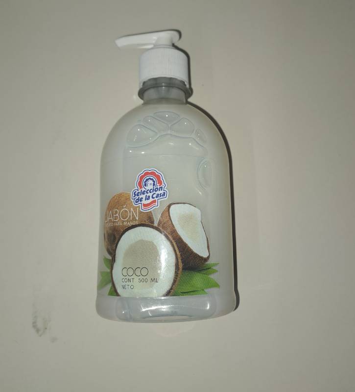 Jabón Líquido para Manos en Bote Aroma Coco