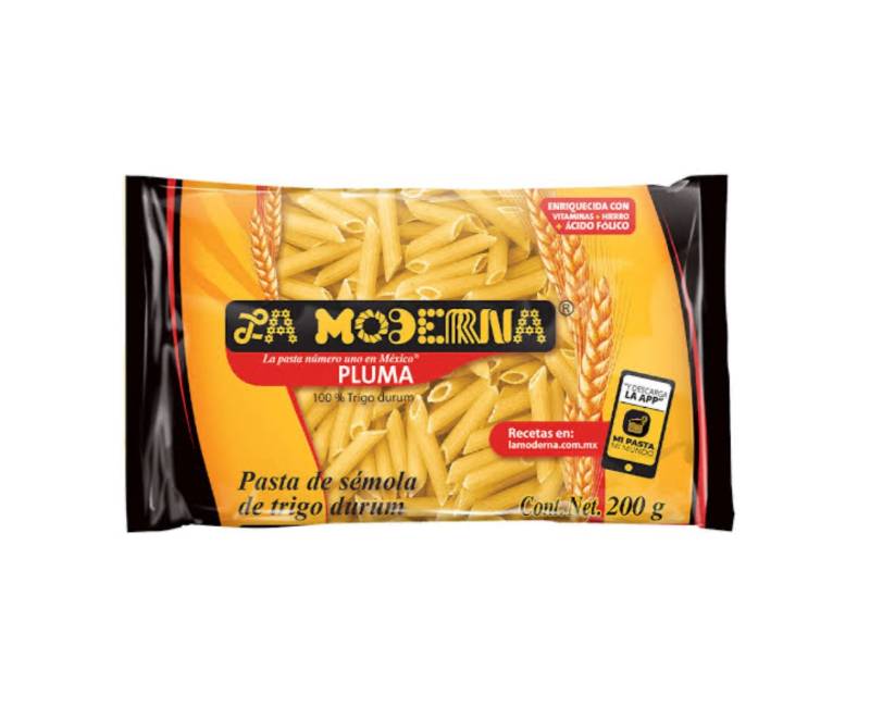Pasta de Sémola de Trigo Durum Pluma