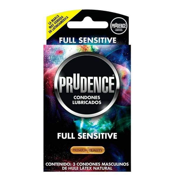 Condones Prudence Lubricados Full Sensitive