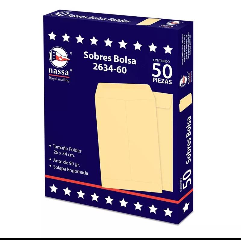 Sobre Tamaño Carta