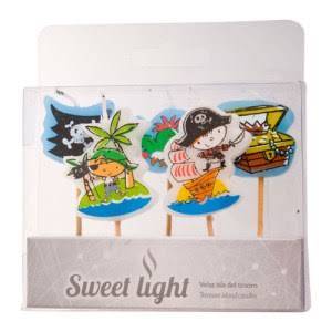 Velas para Pastel de Piratas