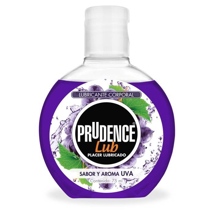 Lubricante Corporal Prudence Sabor y Aroma Uva