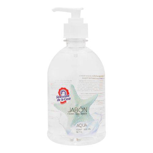Jabón Líquido para Manos en Bote Aroma Aqua