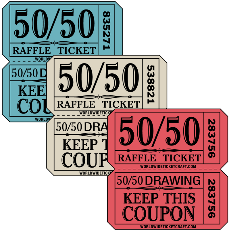 1-50/50 ticket