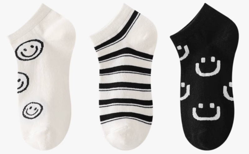 3 PACK Medias Tobilleras Para Chicas/Niñas