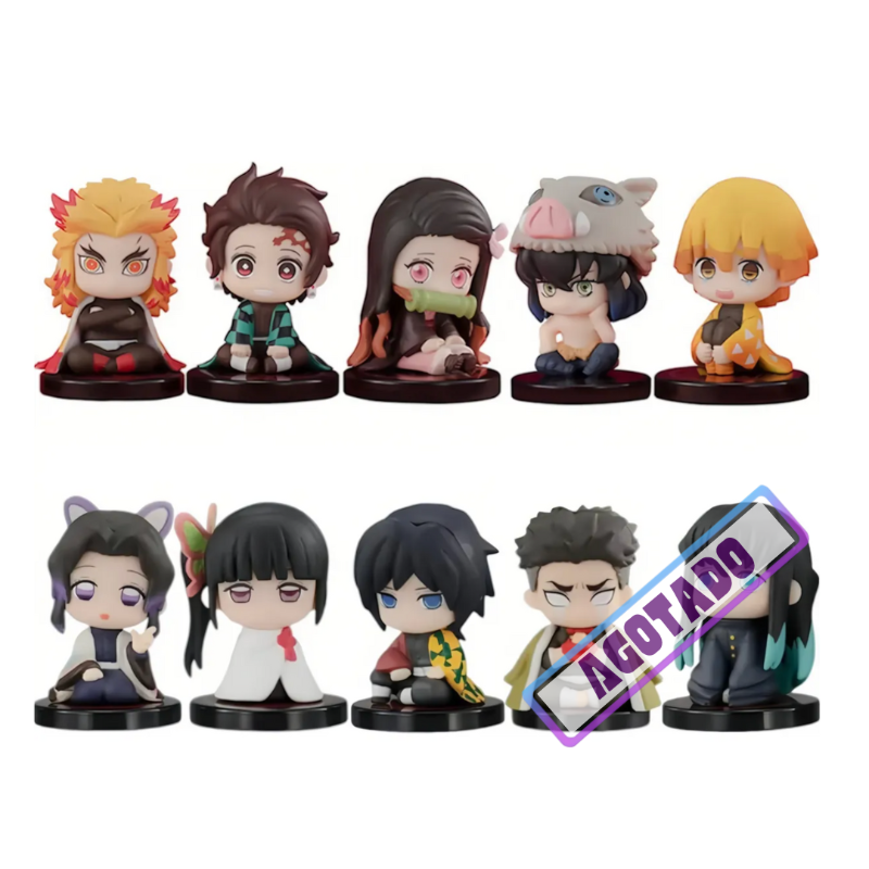 2 PACK figuras Demon Slayer Anime