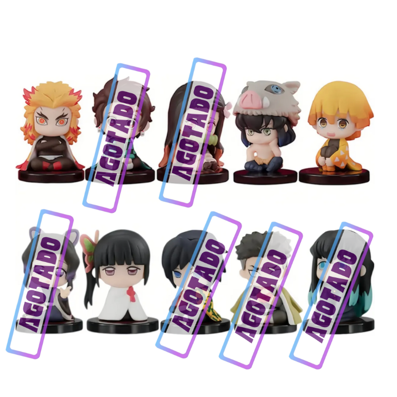 2 PACK figuras Demon Slayer Anime