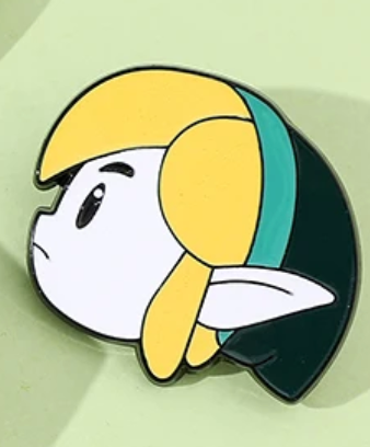 Pin The Legend of Zelda: Link Caricatura