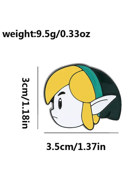 Pin The Legend of Zelda: Link Caricatura