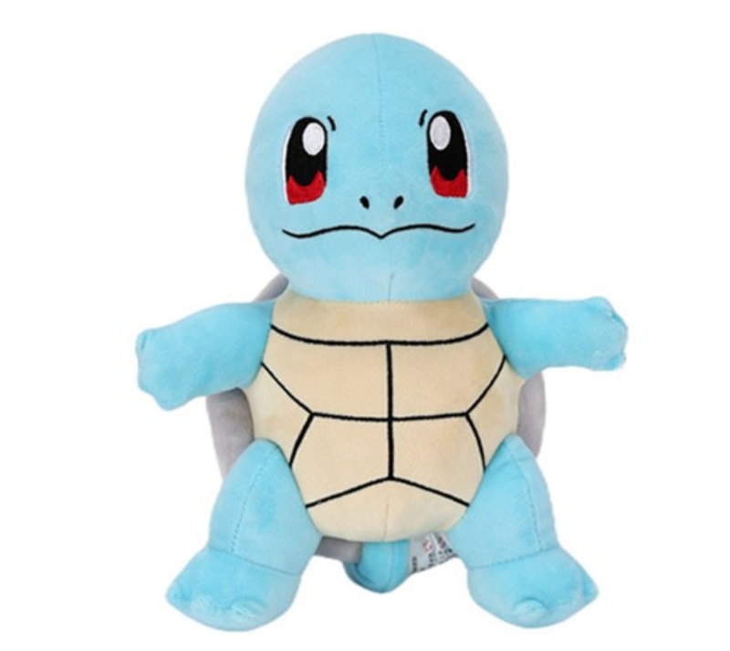 Combo Peluches Pokemon: Pikachu y Squirtle