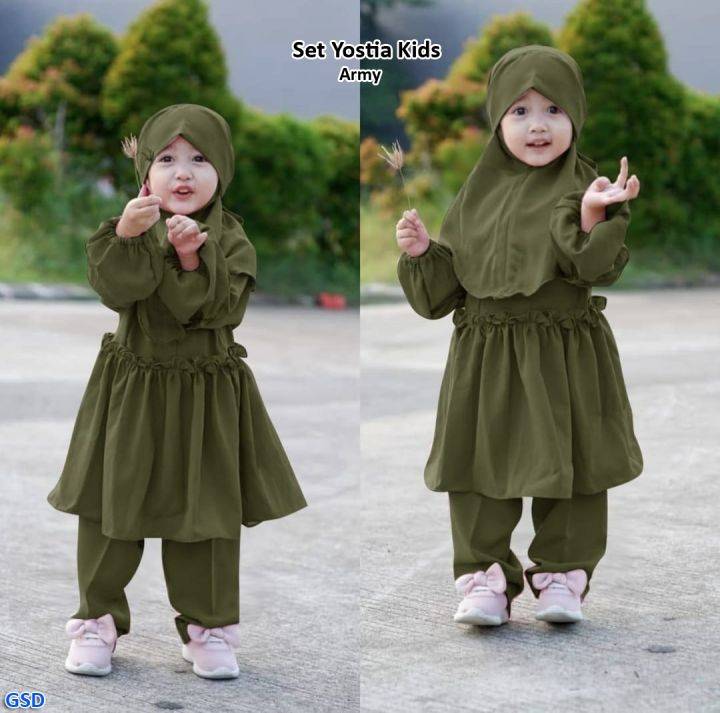 set baju muslim anak