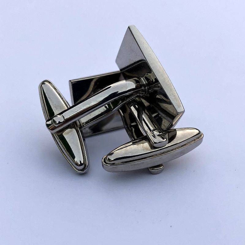 Rectangle Textured Cufflinks