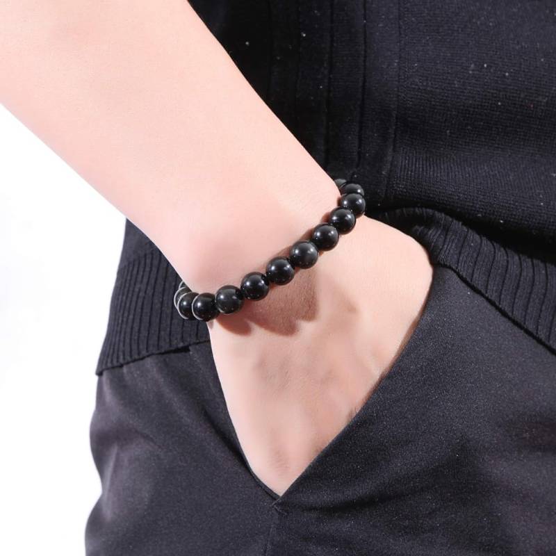 Black Ball Bracelet
