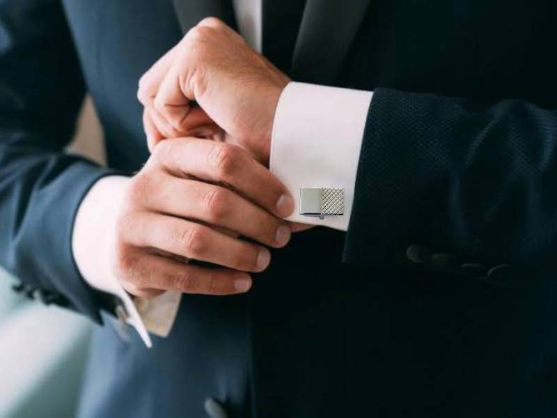 Rectangle Reflectex Cufflinks