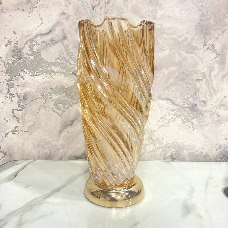 (TPM-334) Glass Vase