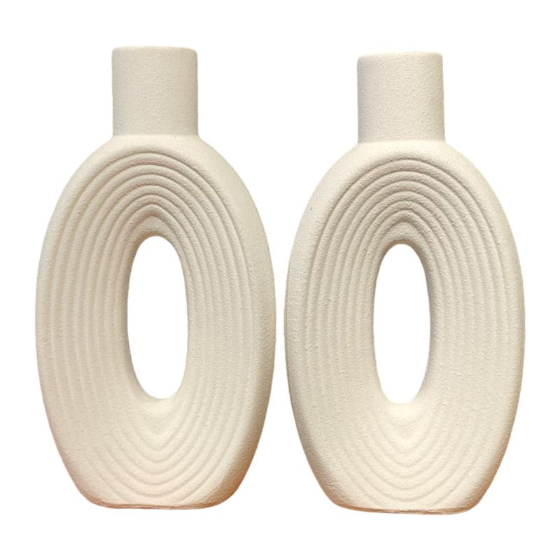 (TPM-1518) White Series Vase 3-19