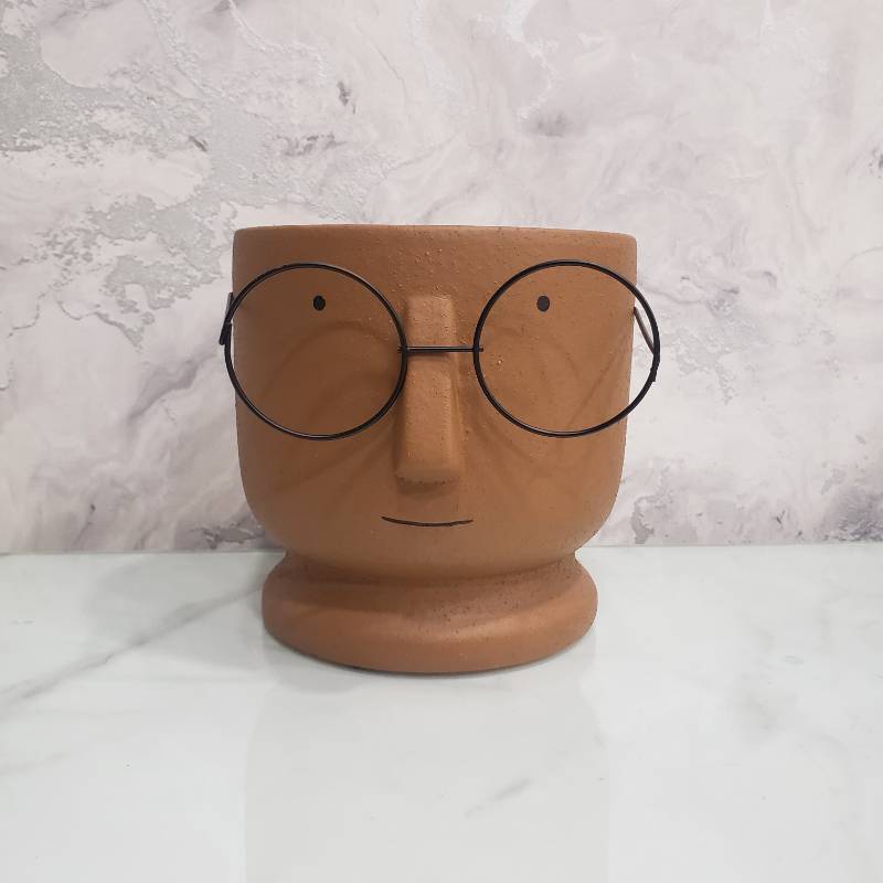 (TPM-090) Glasses Vase (Gr+O+B) L