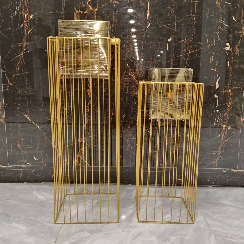 (TPM-591) Plant jar Matel Base 2
