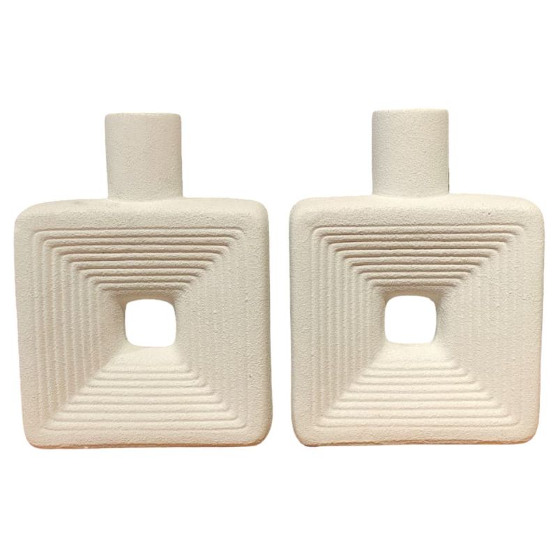 (TPM-1519) White Series Vase 3-20
