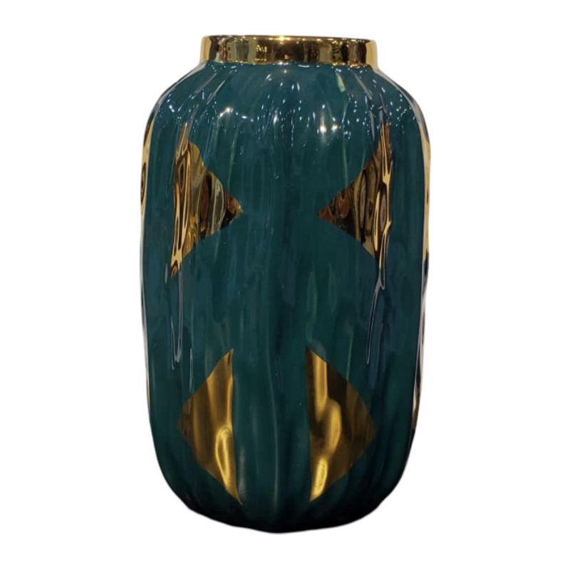 (TPM-1189) Green Simple Vase