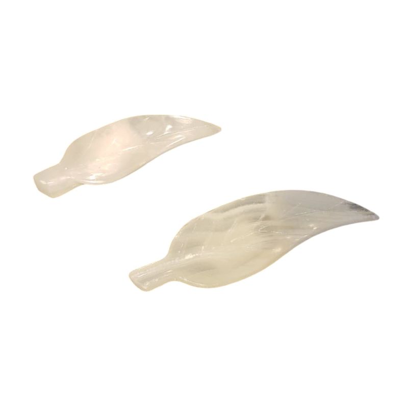 (TPM-890) Marble Leave Set Large 2 PPcs