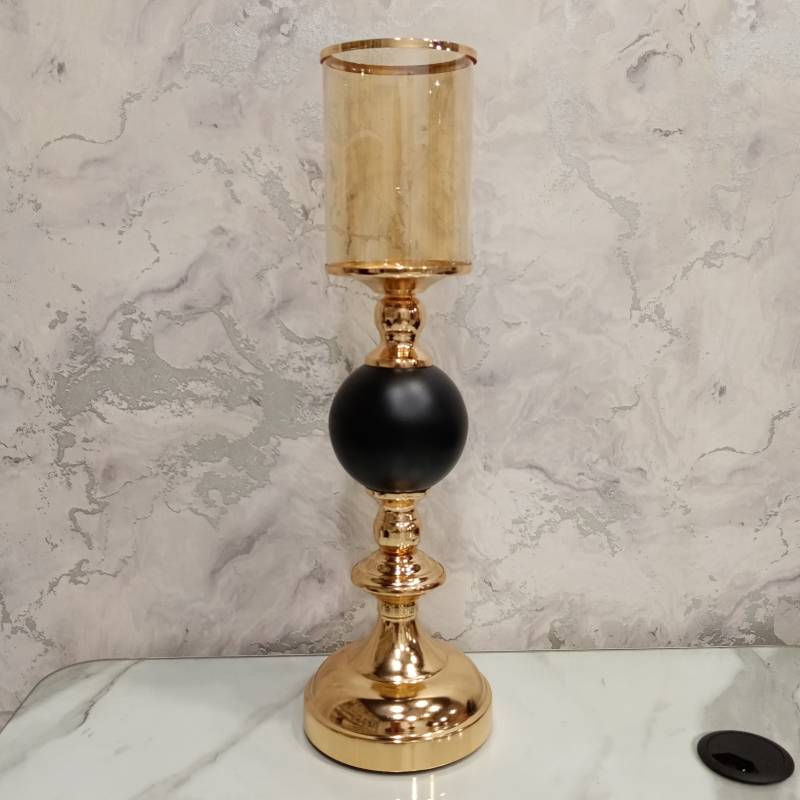 (TPM-461) Black Candle Stand L
