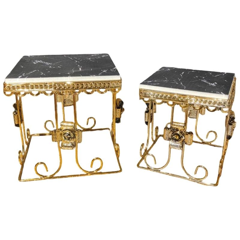 (TPM-1547) 2 Pcs Multiple Steps Tray Dish