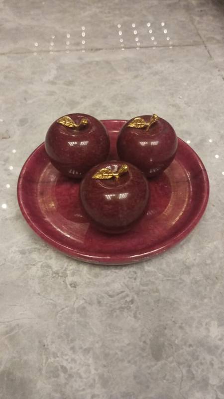 (TPM-414) Marble Apple Set