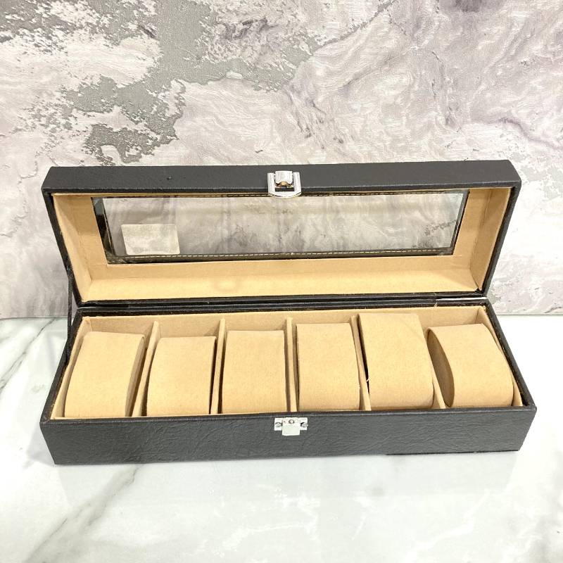 (TPM-224) 6 Pcs Watches Box