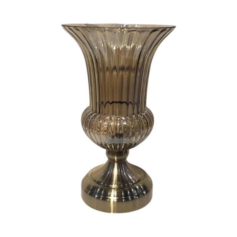 (TPM-091) Brass Vase S