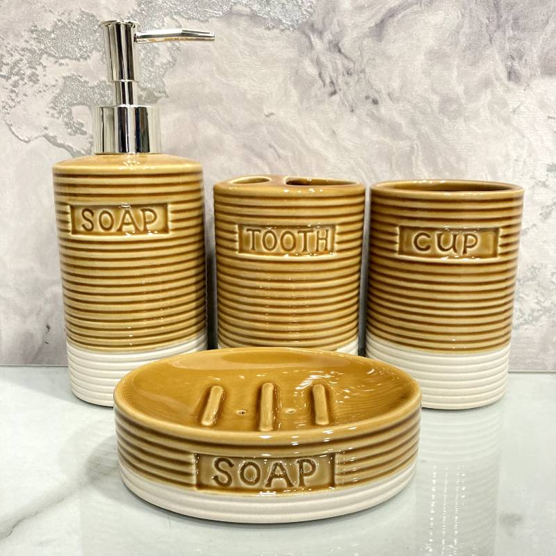 (TPM-223) Bathroom Set 4 Pcs 4