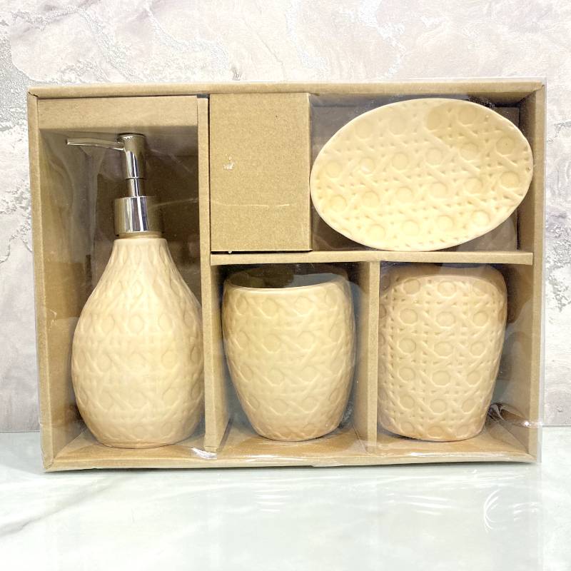 (TPM-220) Bathroom Set 4 Pcs 1