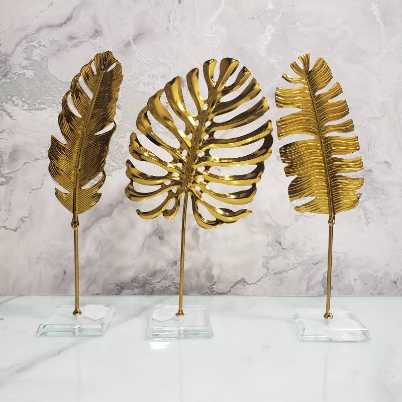 (TPM-053) Table Leaf Motif Large