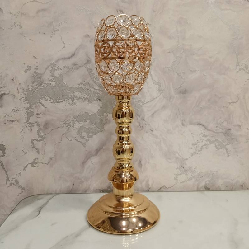 (TPM-536) Crystel Candle Stand 7