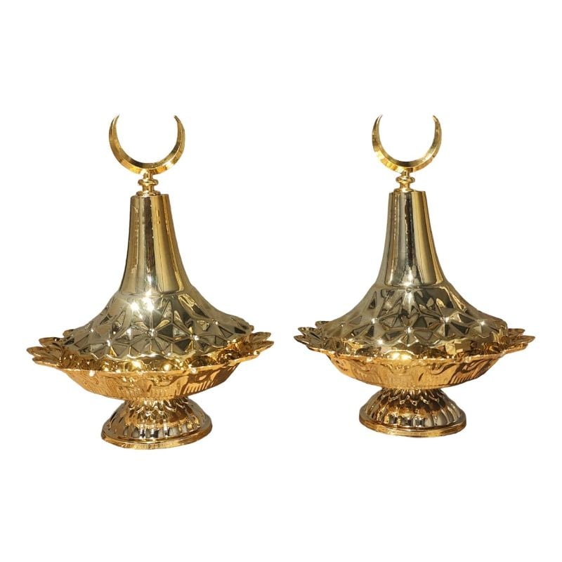(TPM-1549) 1 Piece Dish Platter Golden 4