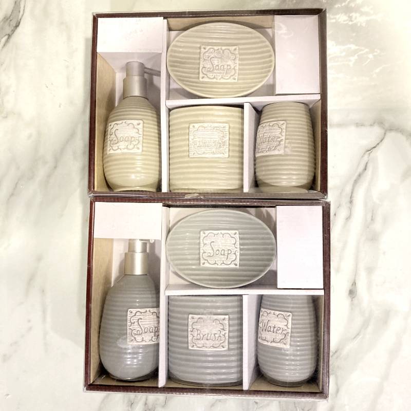 (TPM-221) Bathroom Set 4 Pcs 2