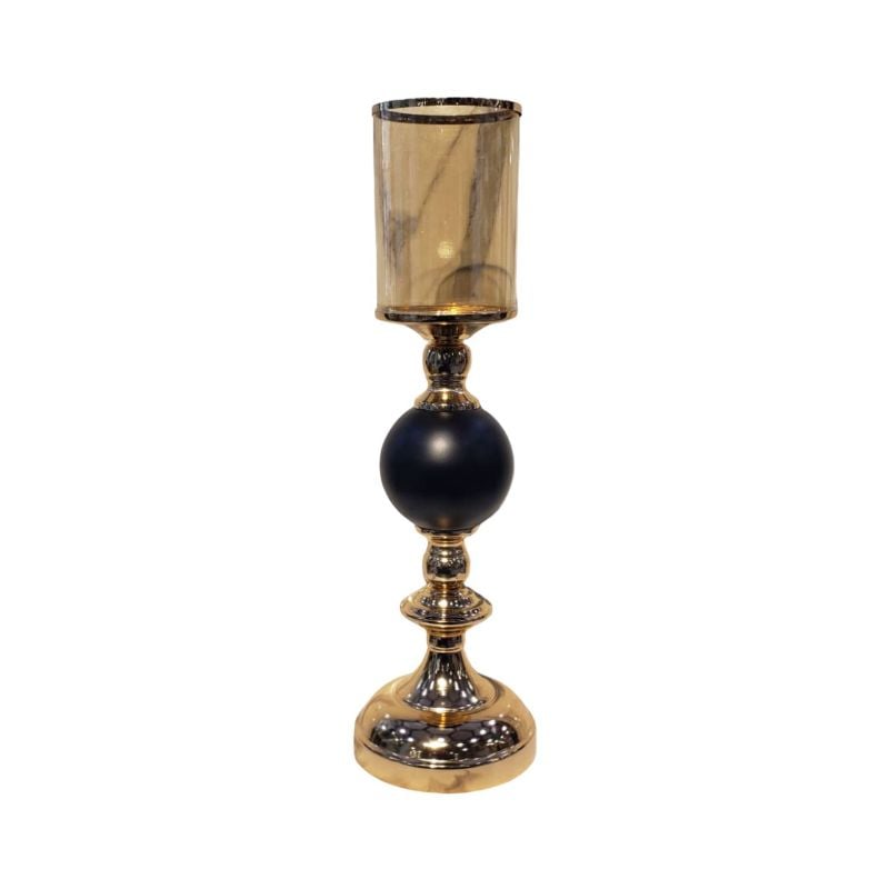 (TPM-461) Black Candle Stand L