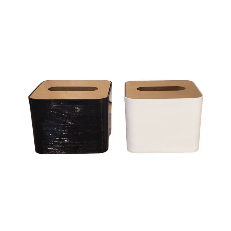 (TPM-1498) 1 Piece Wooden Tissue Box Extra Small